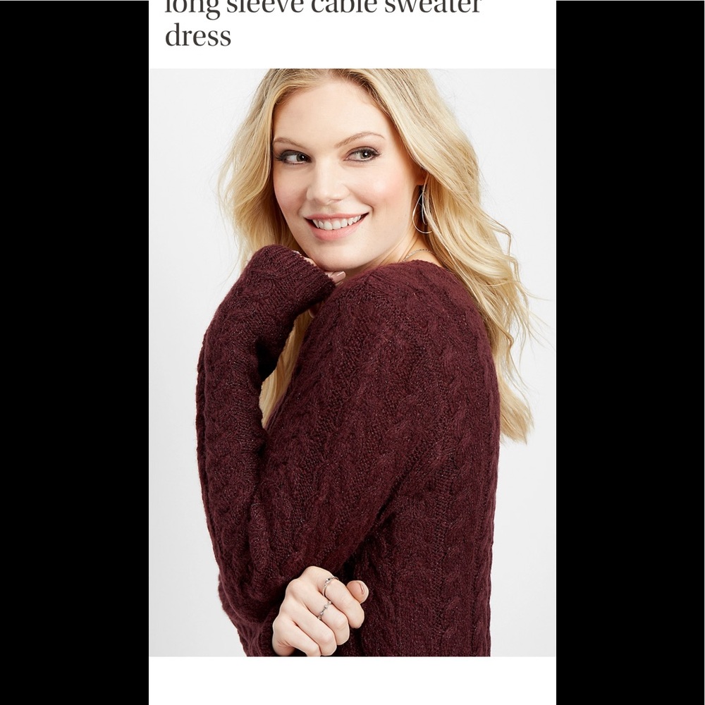 Women’s Maurices long sleeves sweater dress size Small